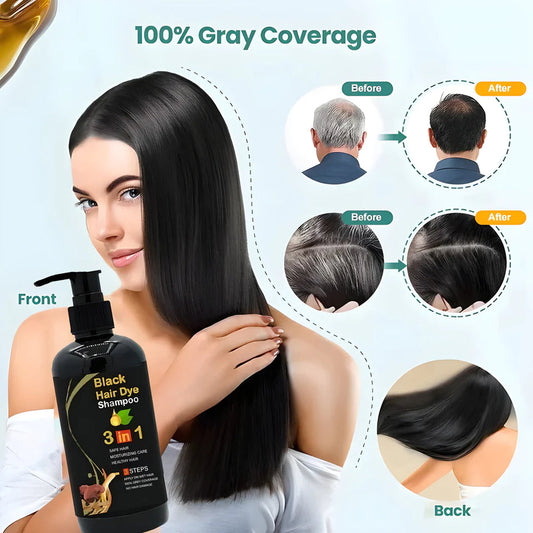 Champú Mágico para Cabello Negro